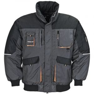 Gilet de Pilote pour Homme 4629, Taille S, gris foncé