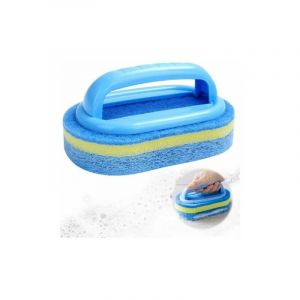 Tumalagia - Brosse de nettoyage éponge de piscine monobloc accessoires de piscine pour nettoyer la saleté sur les parois de la baignoire de piscine
