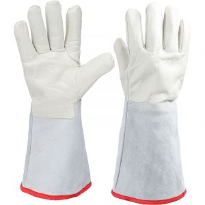 Eosnow Gants cryogéniques de travail de gant de protection de traitement d'azote liquide de GNL de 40 cm de long