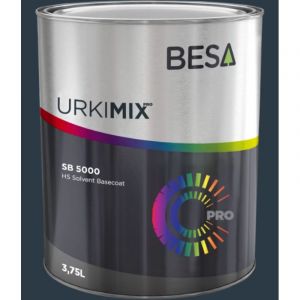 Pot de peinture Polyur&eacute;thane / bi composant Bleu Gris RAL 5008 Satin - 500 gr