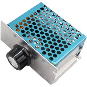 QiMeiTech Variateur pour Moteur 220V, Régulateur de Tension ac 4000W, Variateur de Tension 220V, Variateur de Vitesse pour Moteur, Régulateur de