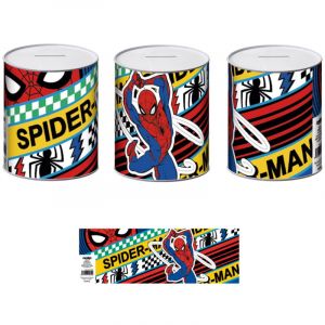 Tirelire - Spiderman - Taille m - 10x10x12 cm