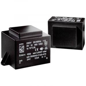 Bv ei 481 1186 Transformateur pour circuits imprimés 1 x 230 v 1 x 24 v/ac 10.0 va - Hahn