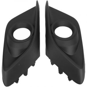 Cache de phare antibrouillard BLE7 50C11 pour pare-chocs avant, c&ocirc;t&eacute; conducteur ou passager, rev&ecirc;tement noir r&eacute;sistant aux intemp&eacute;ries