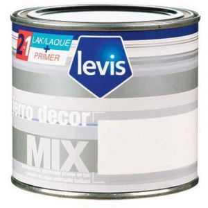 Ferrodecor Peinture Laque Brillante Antirouille M&eacute;taux Ferreux - Int&eacute;rieur & Ext&eacute;rieur -2,5 Litres Conditionnement: 2,5L - Couleur: blanc - Levis