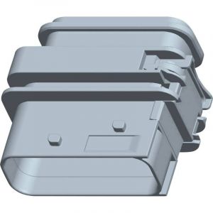 Te Connectivity - Boîtier femelle pour platines série hdscs, mcp Nbr total de pôles 4 1-1564534-1 1 pc(s)
