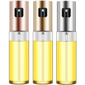 3 Pi&egrave;ces Vaporisateur d'huile, Bouteille de Pulv&eacute;risation d'huile, Pulv&eacute;risateur d'huile d'olive, Spray Huile et Vinaigre pour Cuisson, Barbecue,