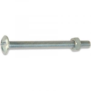 14 Boulons Poeliers Zingu&eacute;s diam&egrave;tre 5,0 mm - Longueur 20 mm mm