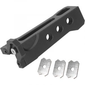 Coupe-Bordure, Mini Coupe-Bande De Chant En Alliage D'Aluminium, Rabot à Main Pour Le Travail Du Bois Avec Lames En Acier Au TungstèNe R1 R2 R3,