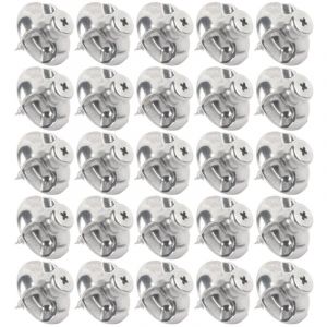 L'attachante - Lot de 25 Fixations tableau vis Placo Alu