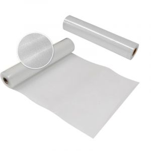 Talox Pack 2 Rouleaux d'emballage sous vide gaufr&eacute;s 90 x 28 cm x 10 m