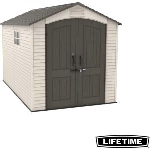 Lifetime - Abri de Jardin 7.77m2 (2,13 x 3,65 m) pehd