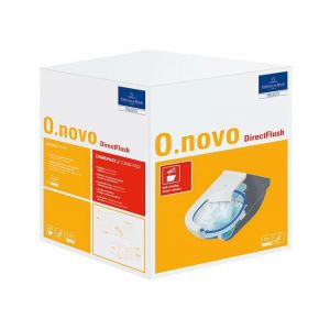 Villeroy&boch - Combi-Pack o.novo DirectFlush avec wc suspendu profond DirectFlush et WC-Si blanc