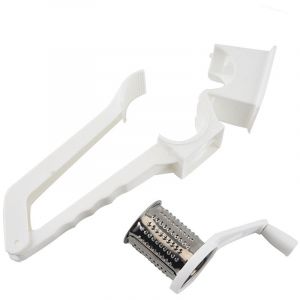 Râpe à fromage en acier inoxydable, râpe à fromage rotative à manivelle, mini râpe à fromage en plastique