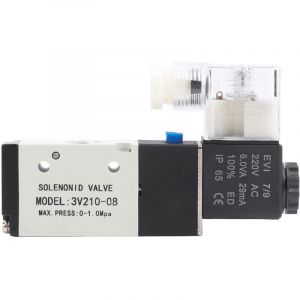 1 &eacute;lectrovanne pneumatique 3 voies 2 positions type G1/4 0,15 - -0,8 MPa (AC220V)