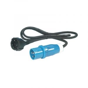 Imline - Adaptateur prise mâle P17 à prise femelle française - Longueur 150 cm