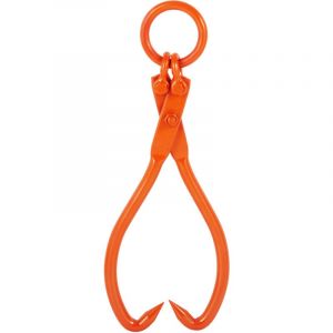 Mophorn - Pince de débardage de bûches de 18 pouces, capacité de 772 lb/350 kg, pince de levage de bûches en acier à 2 griffes, pour le levage, la