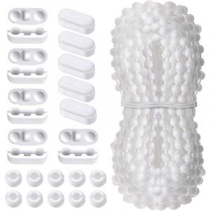 10 M&egrave;tres Chainette avec 10 Connecteurs & 10 Arr&ecirc;t de Cordon,Cordon de Cha&icirc;ne de Perles pour Stores &agrave; Bandes Verticales Chainette Store Cordon Store