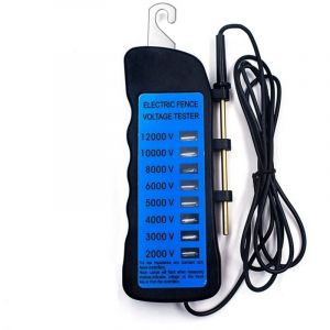 Testeur de cl&ocirc;ture &eacute;lectrique de tension 2 kV - 12 kV, testeur de cl&ocirc;ture de jardin