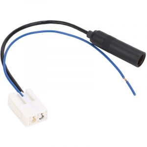 Jeffergarden - Adaptateur d'antenne Radio pour lecteur cd de voiture abs accessoire de cble mle adapté pour Toyota reiz Corolla