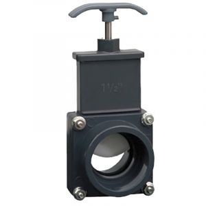 SFA - Vanne arr&ecirc;t guillotine pour sanicubic tuyau arriv&eacute;e DN50