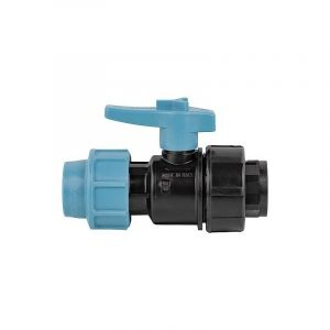 Robinet à boisseau sphérique avec raccordement par serrage x male 50mm x DN40 (1 1/2')