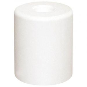 AVL - But&eacute;e de porte Maxigum caoutchouc blanc sans vis - &Oslash;30 H.35 mm - BB43035