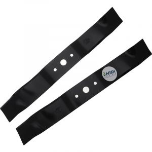 Jardiaffaires - Jeu de 2 lames mulching pour tondeuse autoportée coupe 92cm éjection latérale