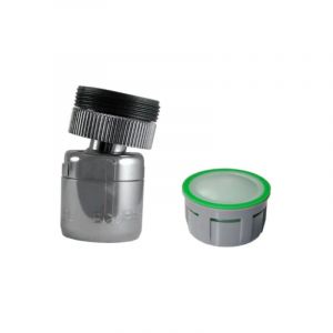 Mousseur a&eacute;rateur sur rotule 6L / minute, m&acirc;le 24 x 100 et femelle 22 x 100