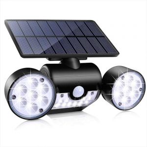 Appliques murales solaires, lampes solaires, projecteurs de signalisation, balises de signalisation, éclairages de garage, éclairages extérieurs,