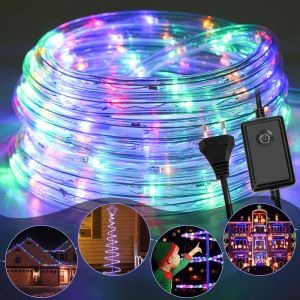 Swanew - Tube lumineux led Party Barre lumineuse Tube lumineux IP44 Chaîne lumineuse multicolore-10m
