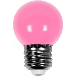 Skylantern - Ampoule Led Orange conçue pour Guirlande Guinguette IP65 1,5W - Ampoule Led E27 Rose - Ampoule 5cm pour Guirlande Guinguette Culot E27