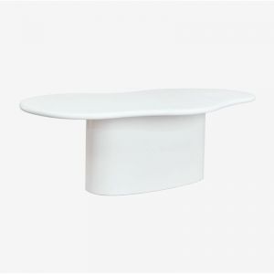 Sklum - Table de jardin ovale 230x130 cm en ciment Vaduz