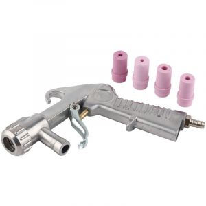 Sablage, siphon à air, pistolet de sablage, buse en céramique, abrasif