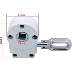 Alovez - Treuil Store banne Manuel pour auvent Caravane Bras de Store banne Coffre Enrouleur Exterieur terrasse Solaire