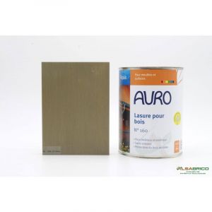Lasure pour bois n&deg;160 Auro Grise - Pot de 2.5L