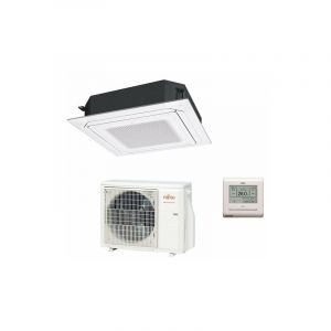 Climatiseur Fujitsu Cassette 4 voies ECO Series KR Circular Flow 24000 Btu R-32 cod. 3NGF88620 White AUXG24KRLB - NEW