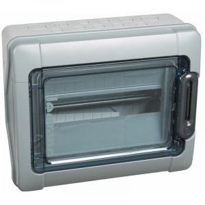 Boîtier modulaire étanche Plexo³ ip 65 ik 09 1 rangée de 12 modules Legrand 601831