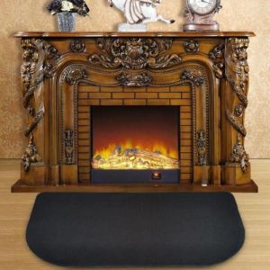 Tapis de chemin&eacute;e Tapis Ignifuge, Tapis Ignifuge 102 x 50 cm, Tapis Ignifuge de chemin&eacute;e, Tapis de Protection Incendie, Tapis Ignifuge, Tapis de