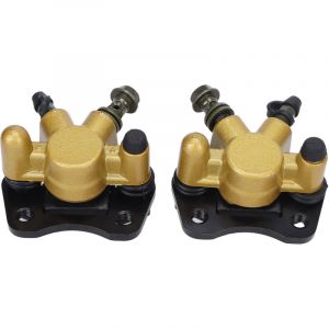 Remplacement d'&eacute;trier de frein &agrave; disque hydraulique 2 pi&egrave;ces pour 50cc 70cc 90cc 110cc 125cc chinois ATV 4 roues Quad Go Kart.