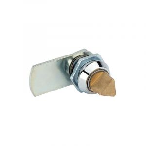 Serrure à came batteuse à barillet - RONIS Argent 19 mm