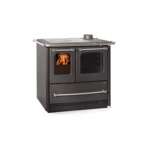 Cuisinière à bois La Nordica Sovrana Easy Evo 2.0 7.5 kW Noir - Sans couverle