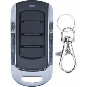 T&eacute;l&eacute;commande de Porte de Garage 3 V, Remplacement de L'&eacute;metteur de T&eacute;l&eacute;commande Portable Universel 433 MHz 868 MHz pour Alarme Antivol, S&eacute;curit&eacute;