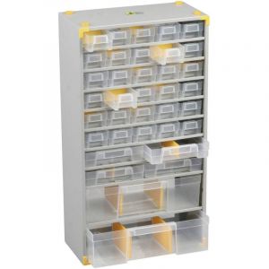 Casier métallique à tiroirs Vario pro avec 36 tiroirs 300x140x565mm - sori - 465620