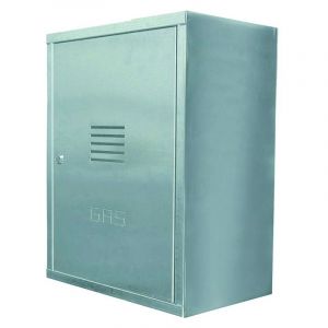 Coffret de compteur de gaz en acier inoxydable h40 l30 p24