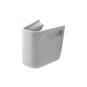 Duravit - D-Code - Cache-siphon pour lavabo 070545, blanc alpin 08571700002