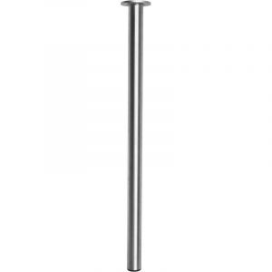 Pied de table inox brossé - Argent - 40 x 720 mm