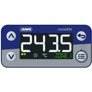 Jumo - 701580/0-01-23-02 R&eacute;gulateur de temp&eacute;rature -200 &agrave; +600 &deg;c (l x h) 76 mm x 36 mm R429482