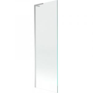 Mexen - Next l Paroi de baignoire 1 volet 60 x 150 cm, transparent, chrome - 895-060-000-03-00-01