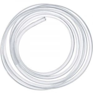 5M Tuyau en silicone transparent de qualit&eacute; alimentaire - Tuyau en caoutchouc de silicone transparent- 7 mm x 9 mm ext&eacute;rieur